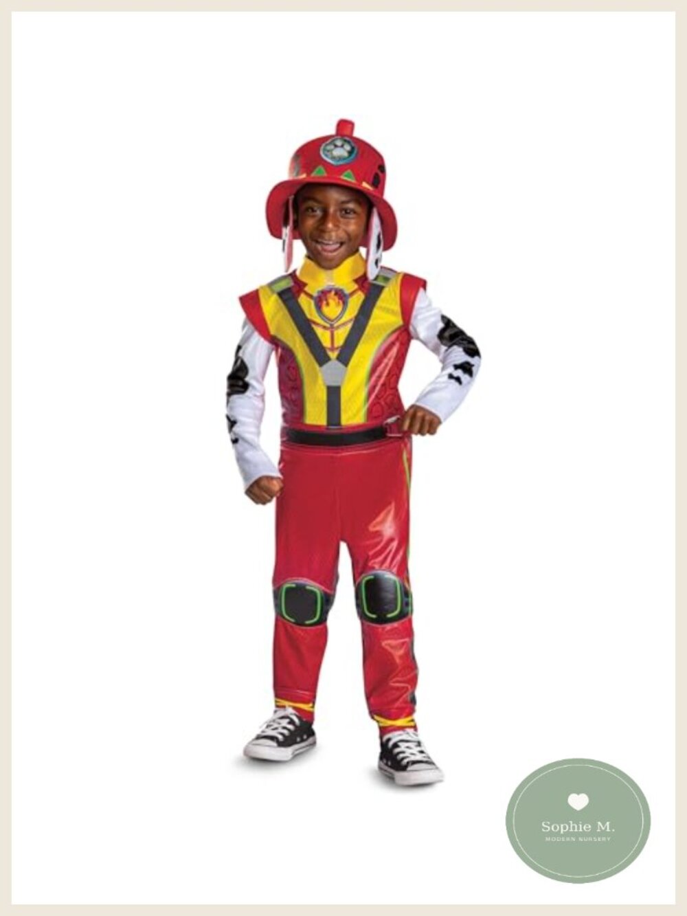 Paw Patrol Marshall Deluxe Costume Toddler Kids Halloween Dress Up Set